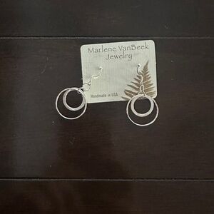 NWT Brand new, never worn silver Marlene VanBeek dangle earrings. So pretty!